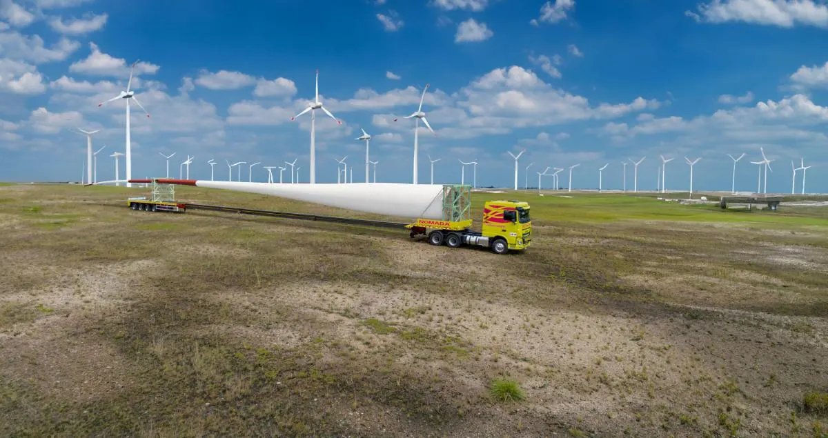Logística de energía Eólica