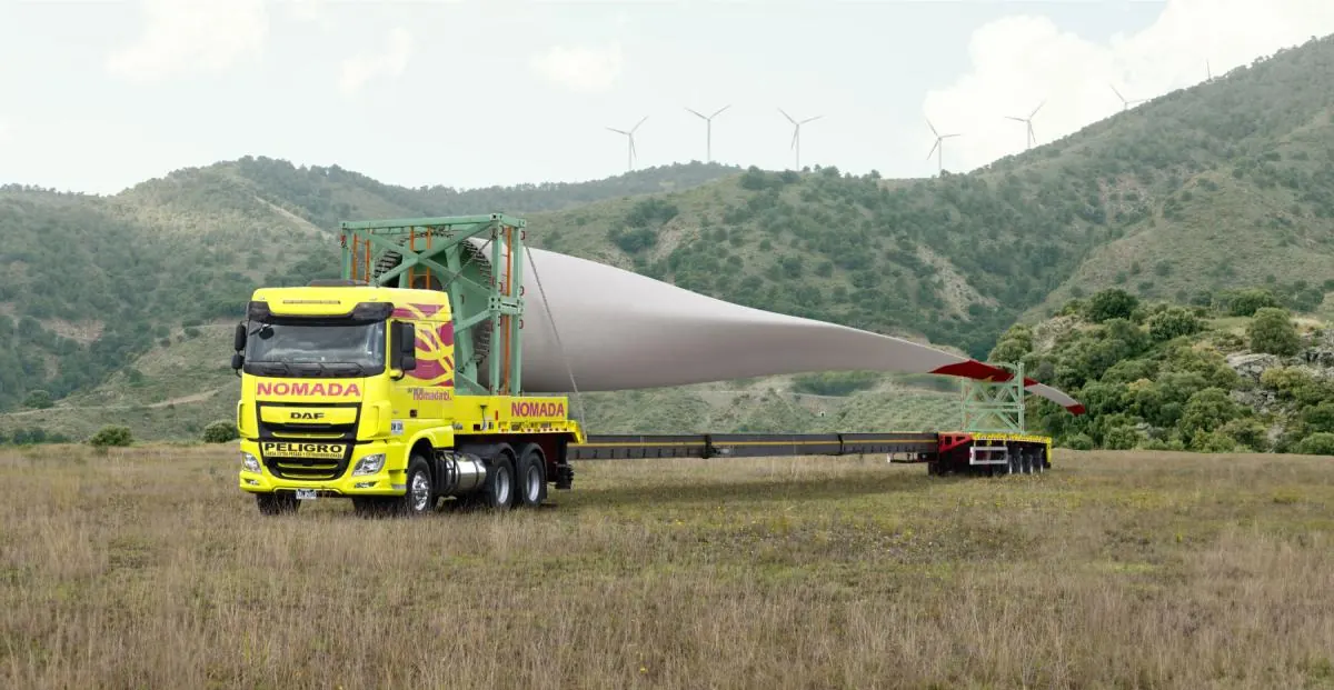 Logística de energía Eólica