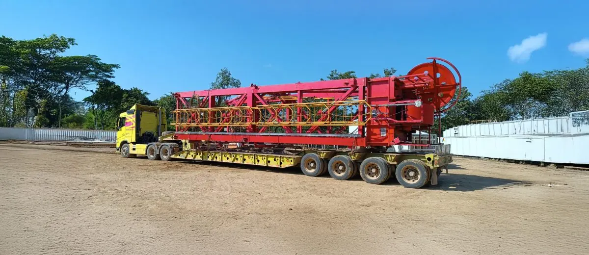 Transporte de Maquinaria para Infraestructura