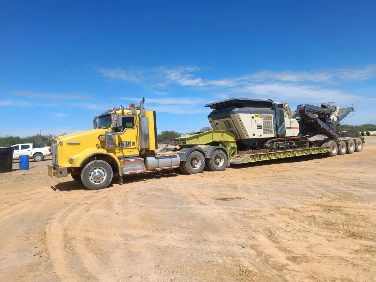 Transporte de Maquinaria para Infraestructura