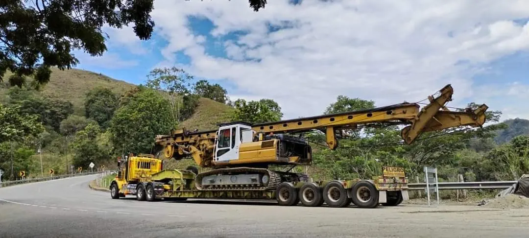 Transporte de Maquinaria para Infraestructura