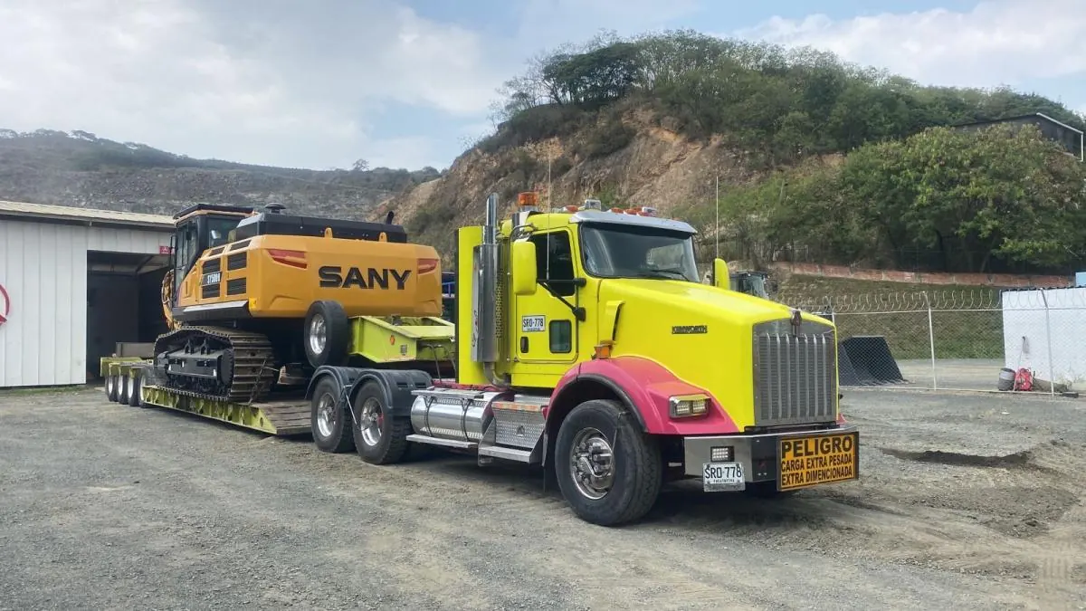 Transporte de Maquinaria Pesada para Minería