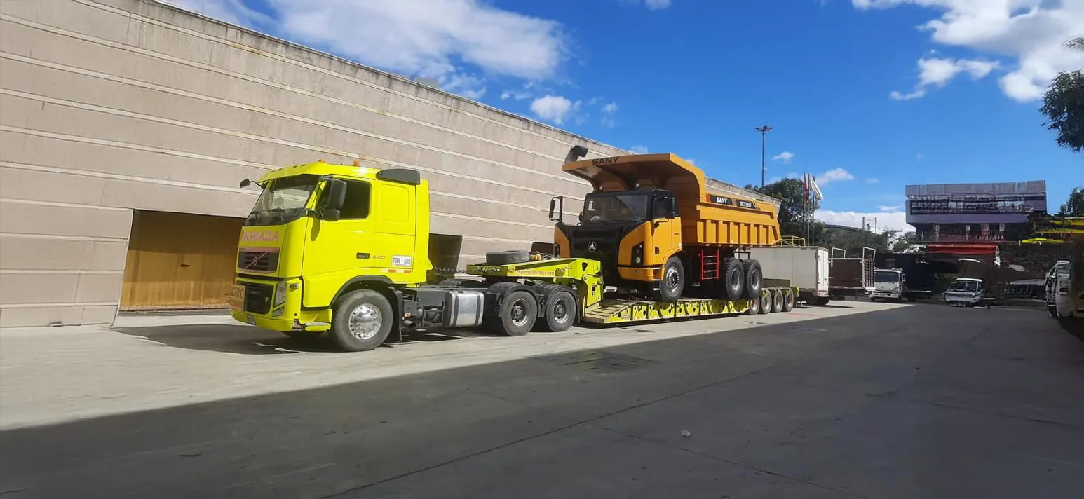 Transporte de Maquinaria Pesada para Minería